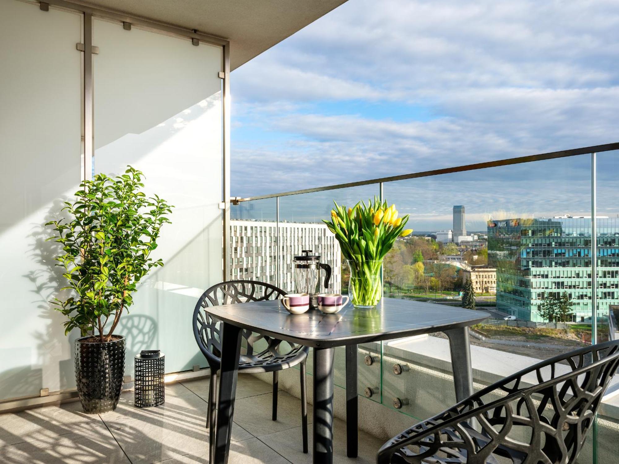 Appartement Wislane Tarasy II By Tyzenhauz à Cracovie Extérieur photo